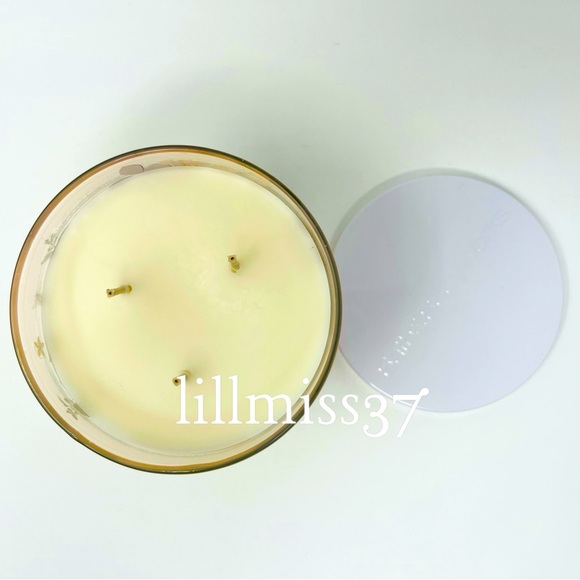 HONEY WILDFLOWER BRAND NEW BATH AND BODY WORKS 3 WICK CANDLE - Picture 3 of 8